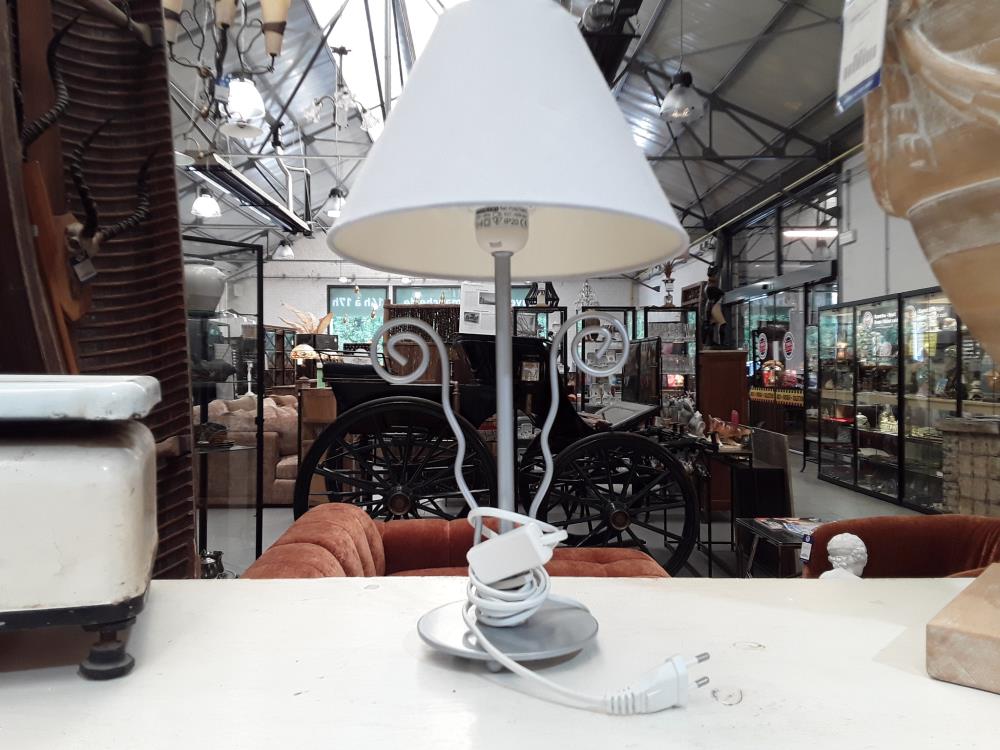LAMPE DE CHEVET METAL 