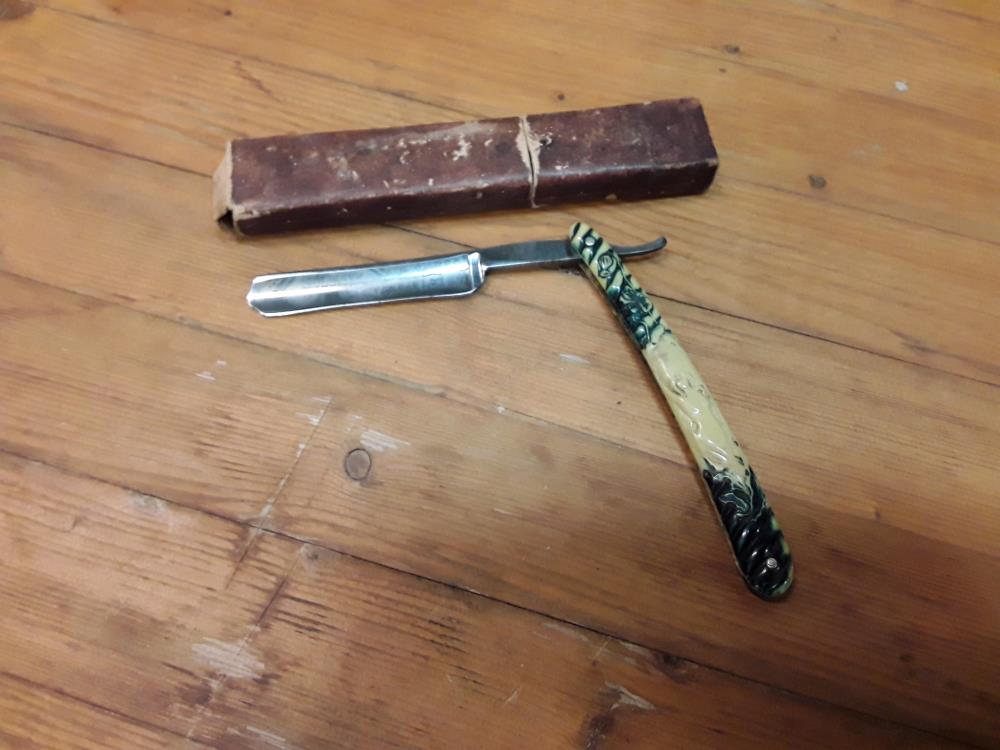 RASOIR ALLEMAND SOLINGEN DECO ANNEE 20 