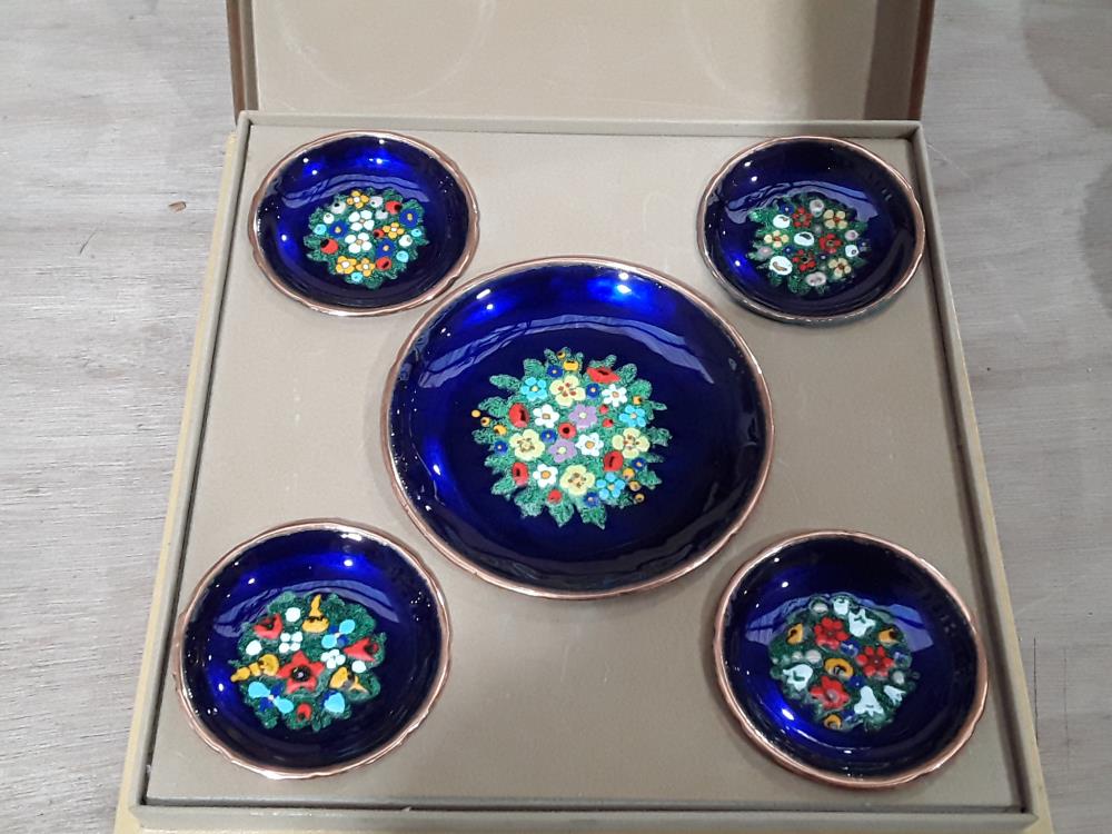 ASSIETTE DÉCORATIVE CUISSON GRAND FEU SIGNEE SAUVIN