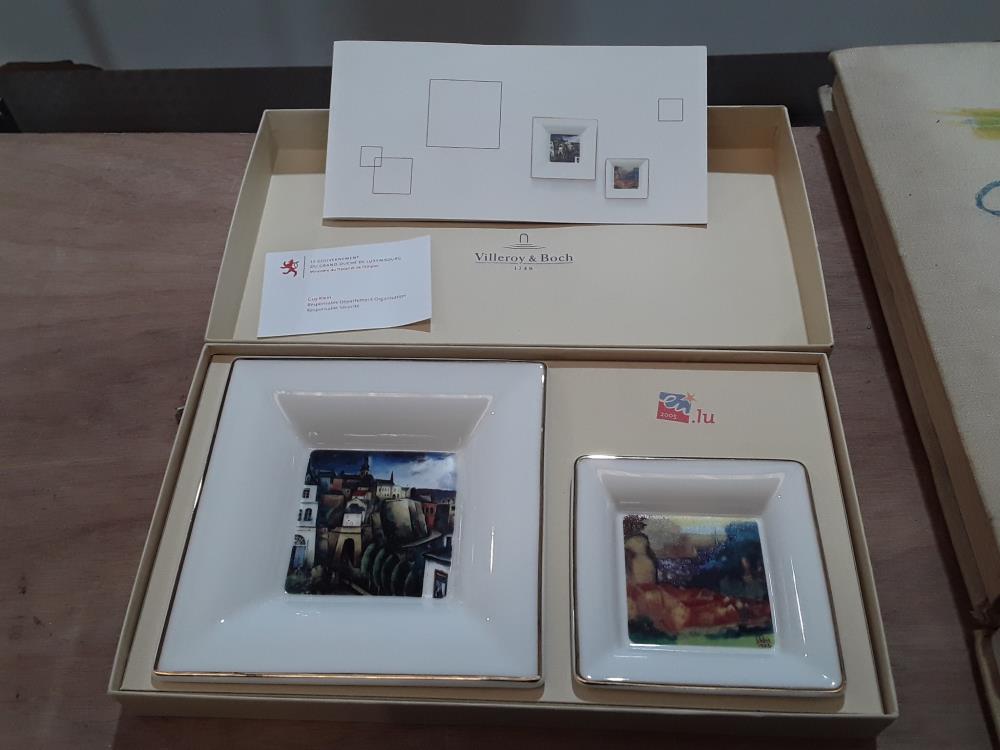 ASSIETTE ANNIVERSAIRE VIDE POCHE BOCH LALOUVIERE