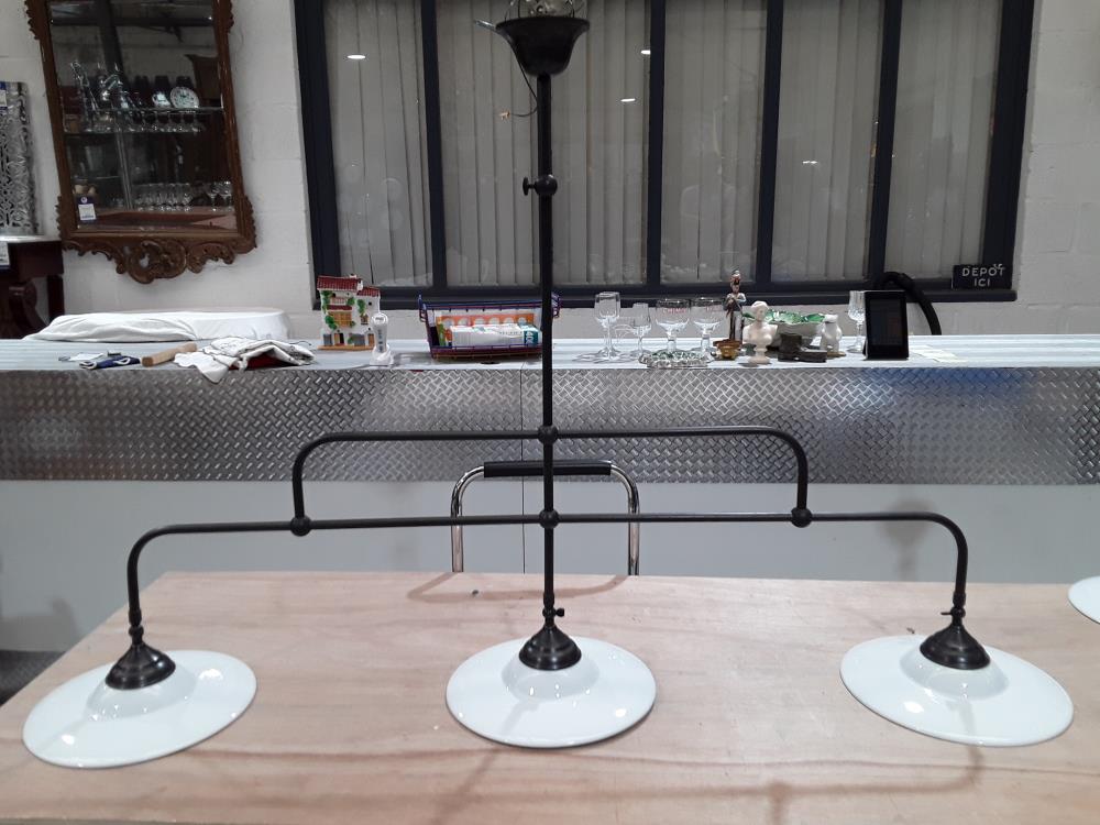 LUSTRE BILLARD 3 ÉCLAIRAGES 