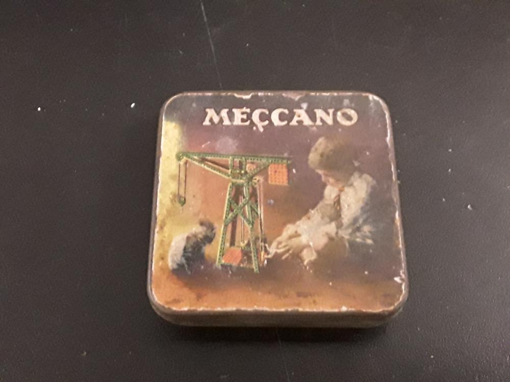 MECCANO BOITE METAL 