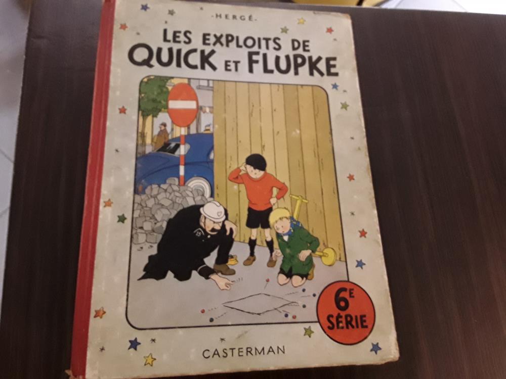BD QUICK ET FLUPKE 6 EME SERIE 1954