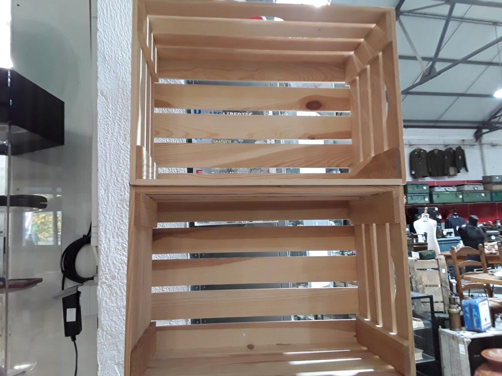 BAC DE RANGEMENT EN BOIS