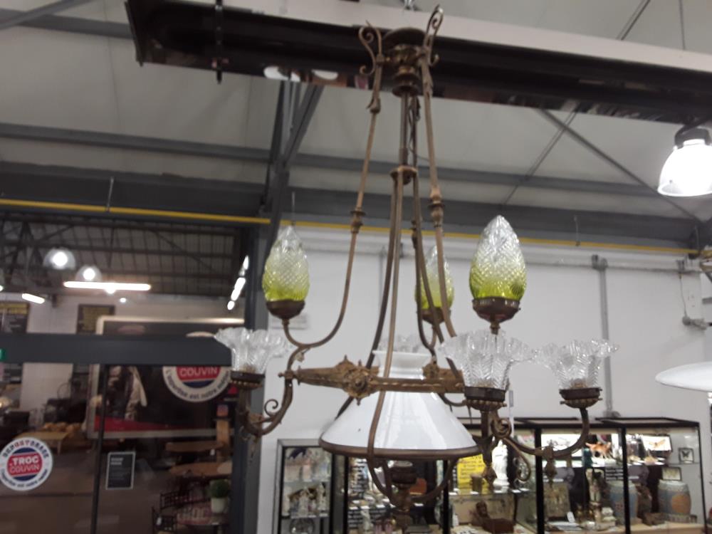 LUSTRE FIN 19EME NAPOLÉON III GRAND MODÈLE 