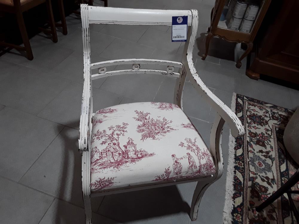 FAUTEUIL TOILE DE JOUY 