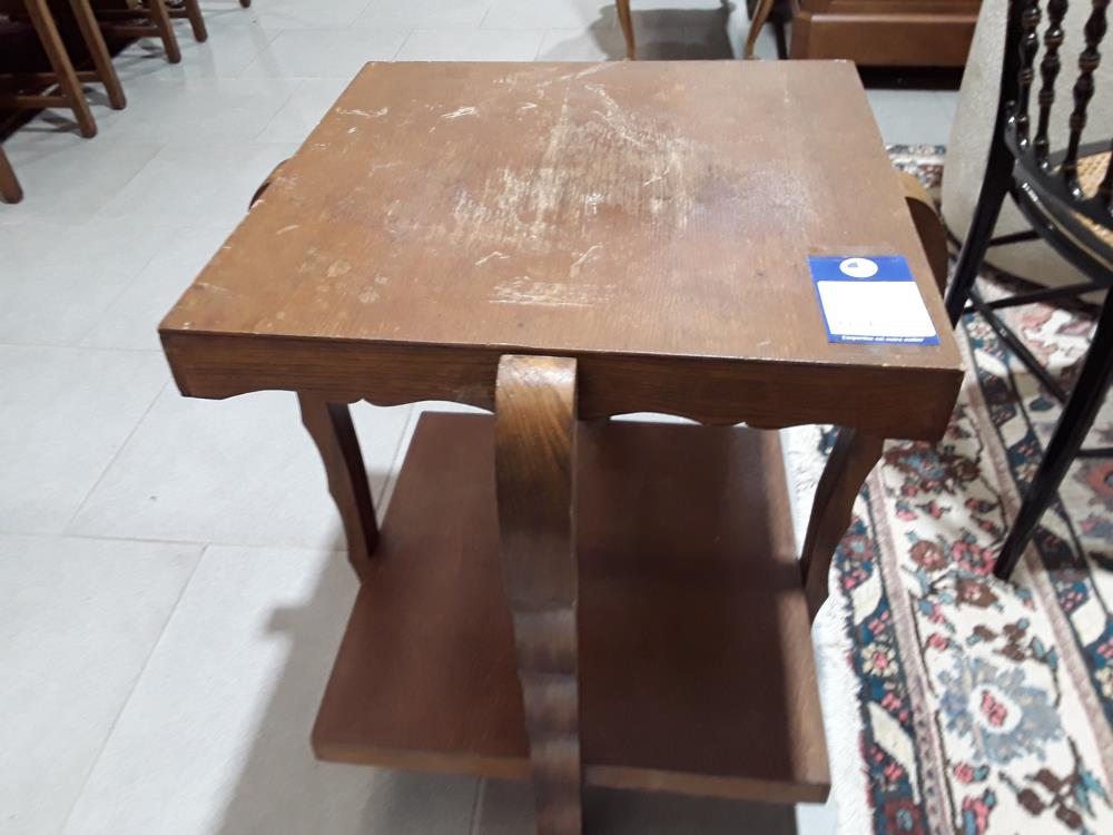 GUERIDON ART DECO À PATINÉ 