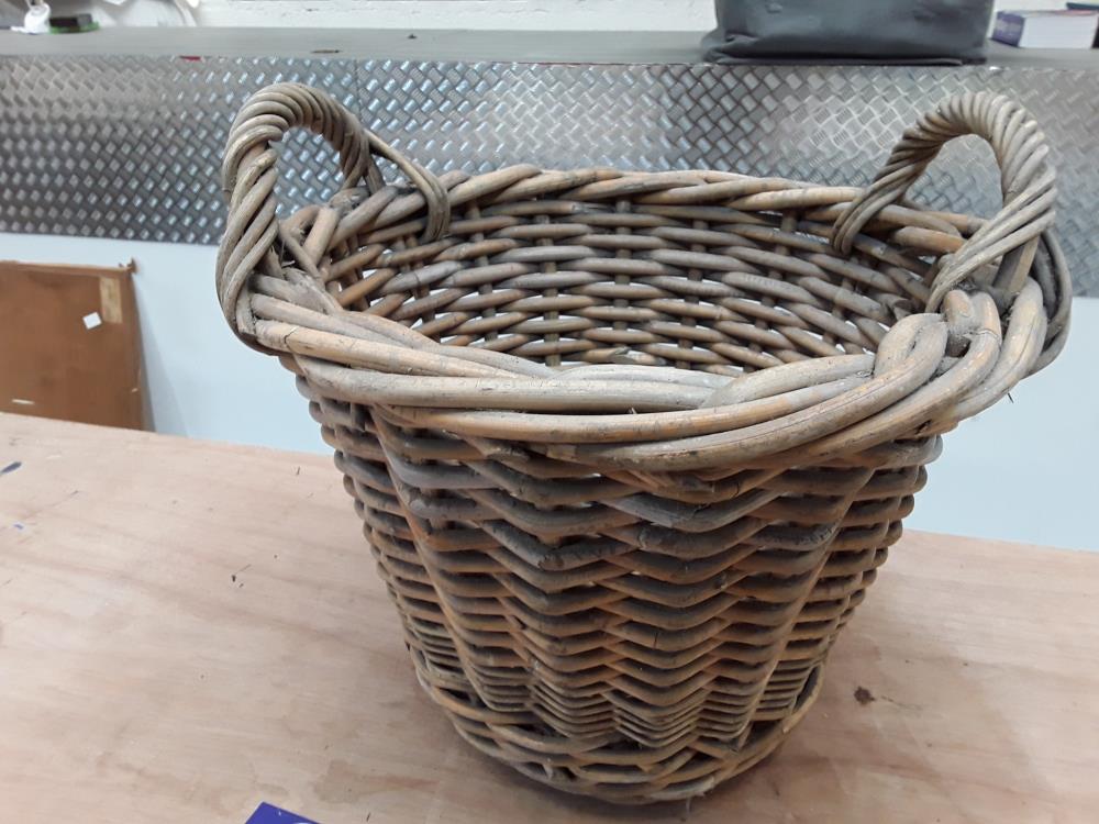 PANIER CACHE POT DÉCO VINTAGE 