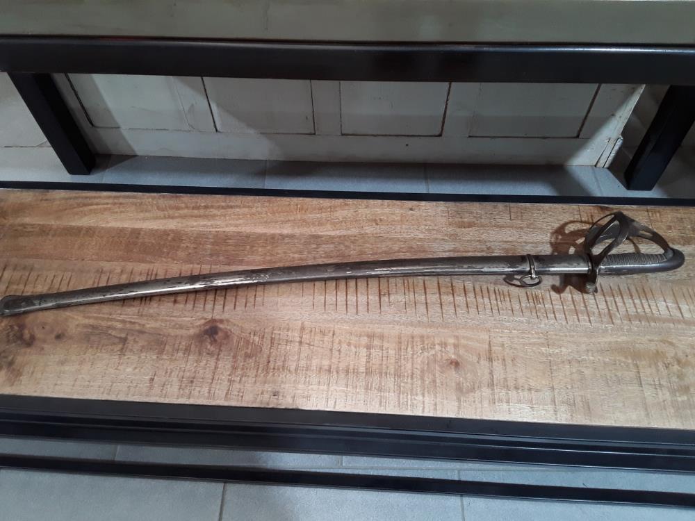 SABRE ALLEMAND CAVALERIE HEGERE POIGNÉE EN GALUCHA 