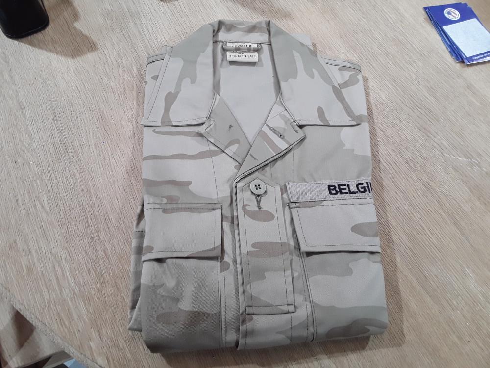 VESTE AMERICAINE CAMOUFLAGE SABLE SEYNTEX 