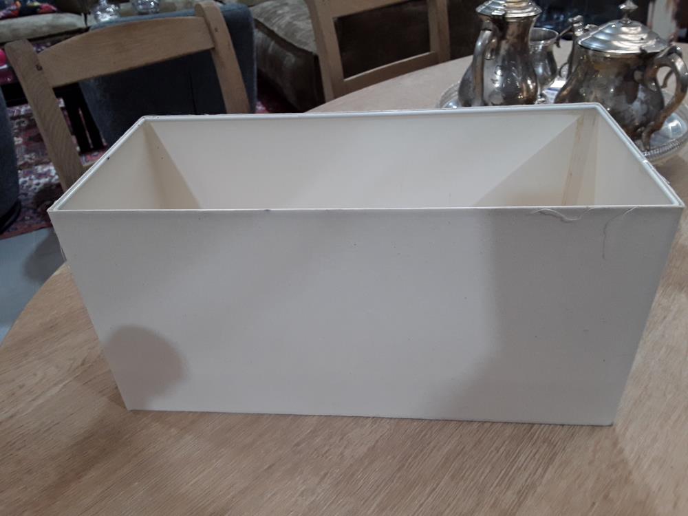 ABAJOUR CARRÉ BLANC 