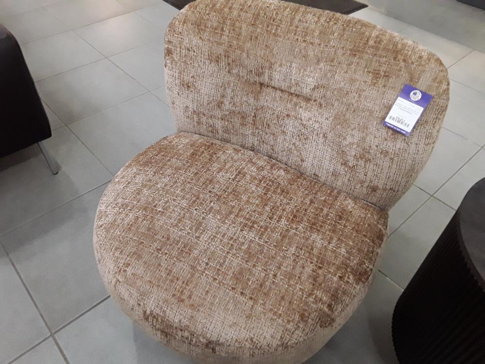 FAUTEUIL CLUB DESIGN ITALIEN MOBILIER D'ARCHITECTE TISSU A DAMIER BRONZE