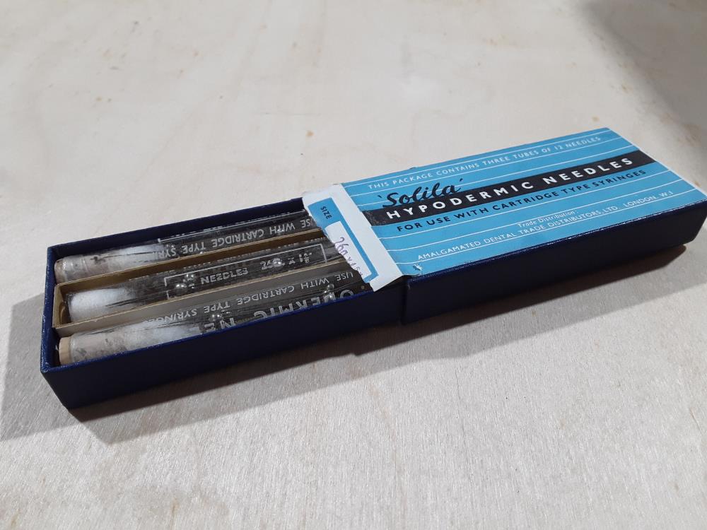 BOITE SOLILA 3 TUBES DE 12 AIGUILLES 