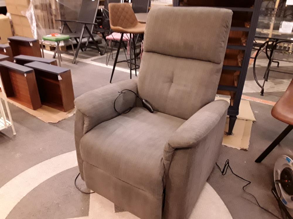 FAUTEUIL RELAX RELEVEUR CHOCOLAT 