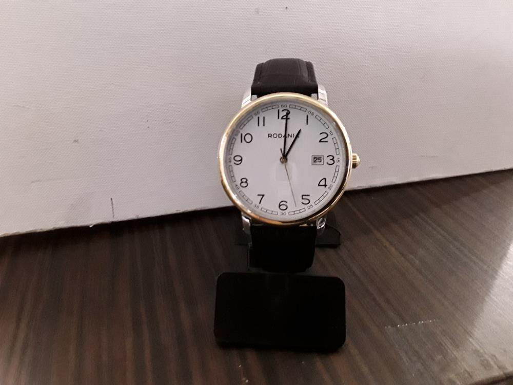 MONTRE LEATH BLACK G HOMME QUARTZ