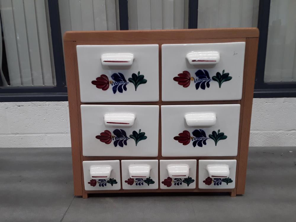 ENSEMBLE DE CUISINE FAIENCE BOCH LA LOUVIÈRE 