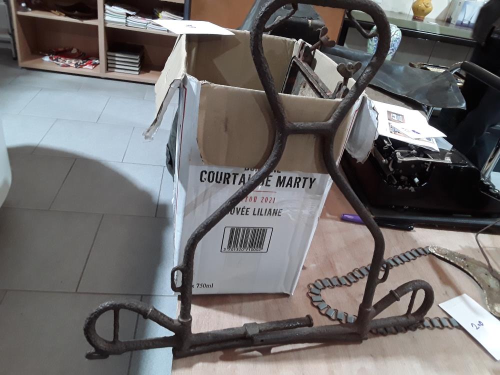 PORTE CHARGE MORTIER ALLEMAND SECTEUR TROIS PONTS ARDENNE 