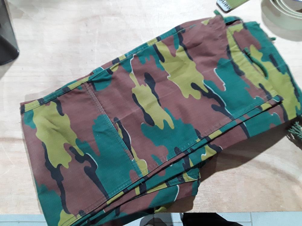 PANTALONS CAMOUFLAGE RIP STOP 