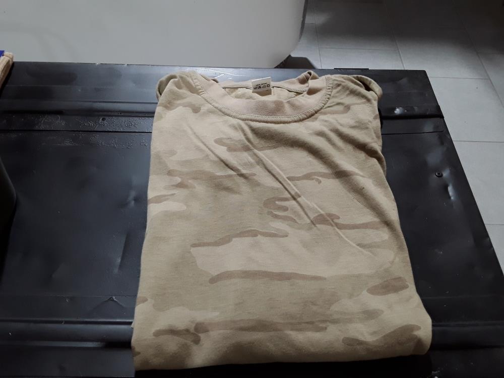 T-SHIRTS CAMOUFLAGE SABLE IRAC 