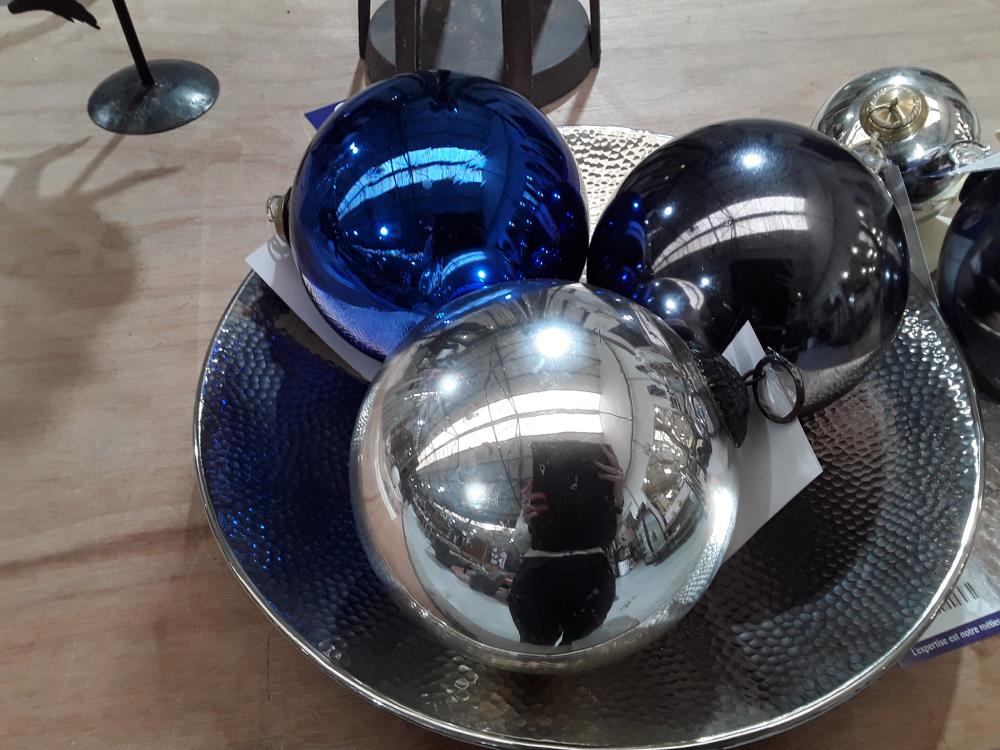 BOULE VERRE SOUFFLÉ DECO 