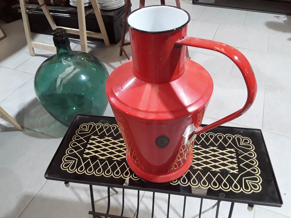 POT ÉMAILLÉE ROUGE 