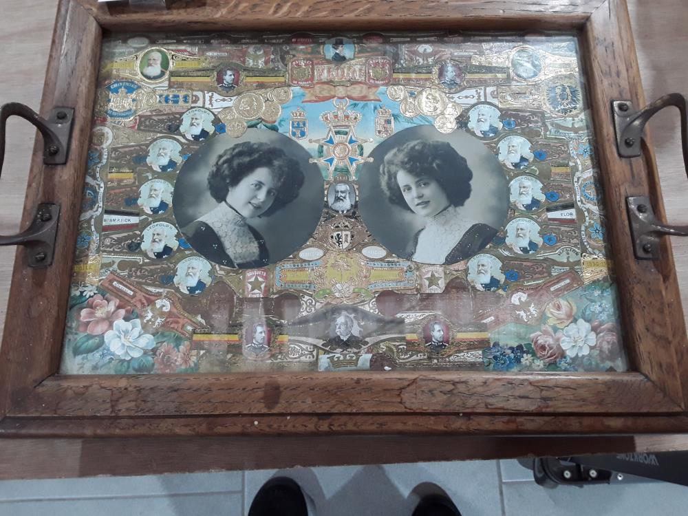 PLATEAU SERVICE ANCIEN LEOPOLD II ET LE PRINCE ALBERT