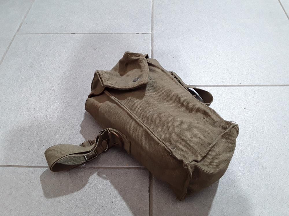 MASQUE ANTI GAZ BELGE ANNÉE 50 CORÉE 