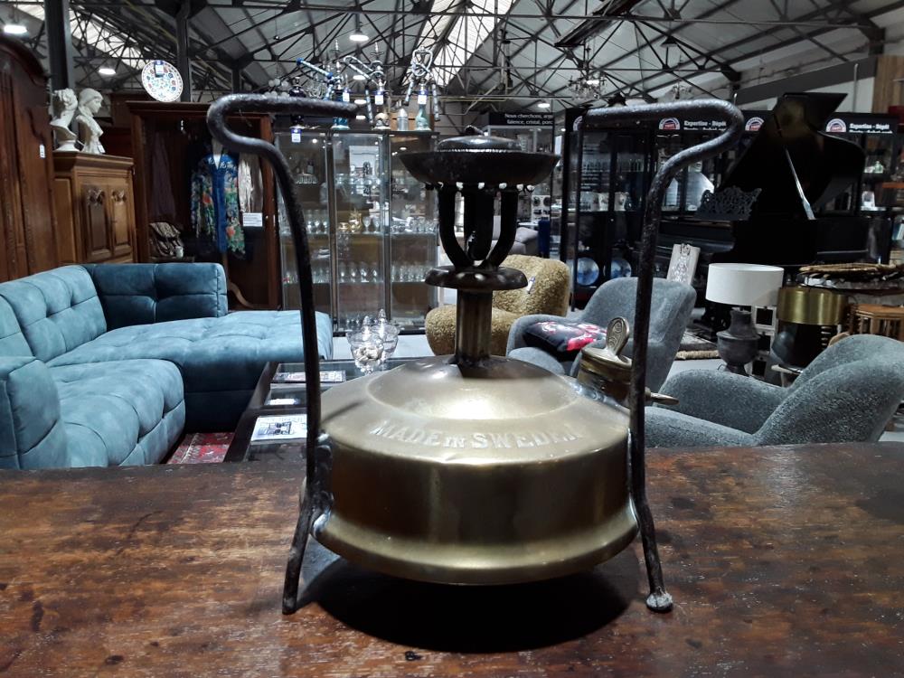 RÉCHAUD EN CUIVRE HOPTIMUS 