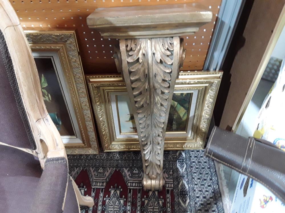 CONSOLE FEUILLE D'ACANTHE 