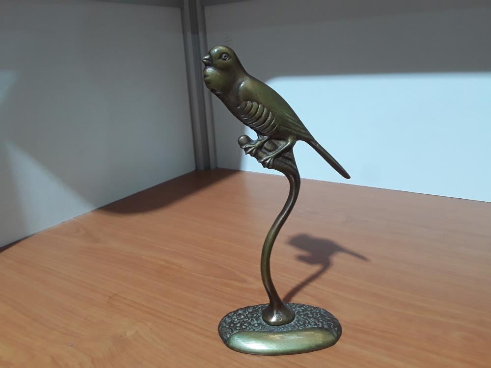 DECO OISEAU EN BRONZE 