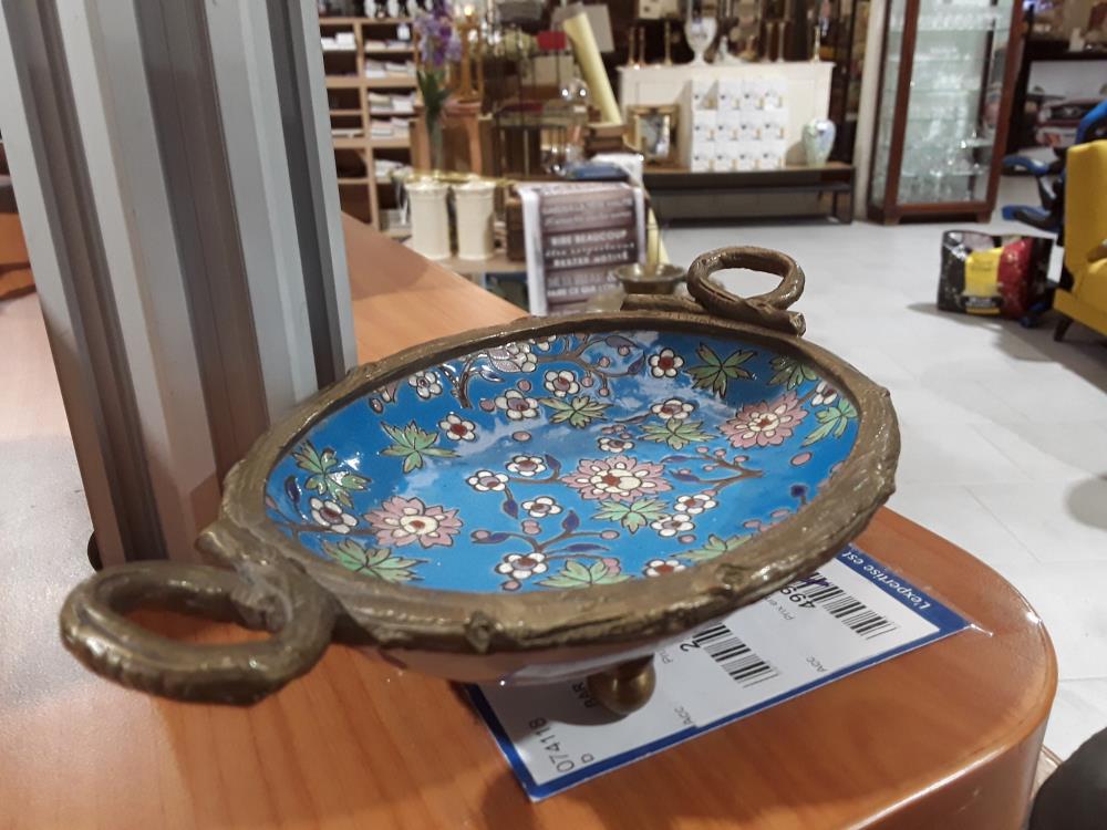 VIDE POCHE EN PORCELAINE DE LONGWY