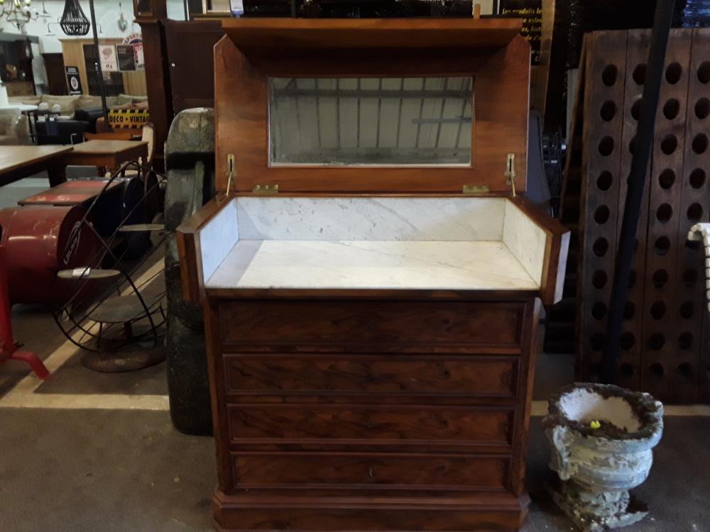 COMMODE A MECANISME WAGON LIT 4 TIROIRS 