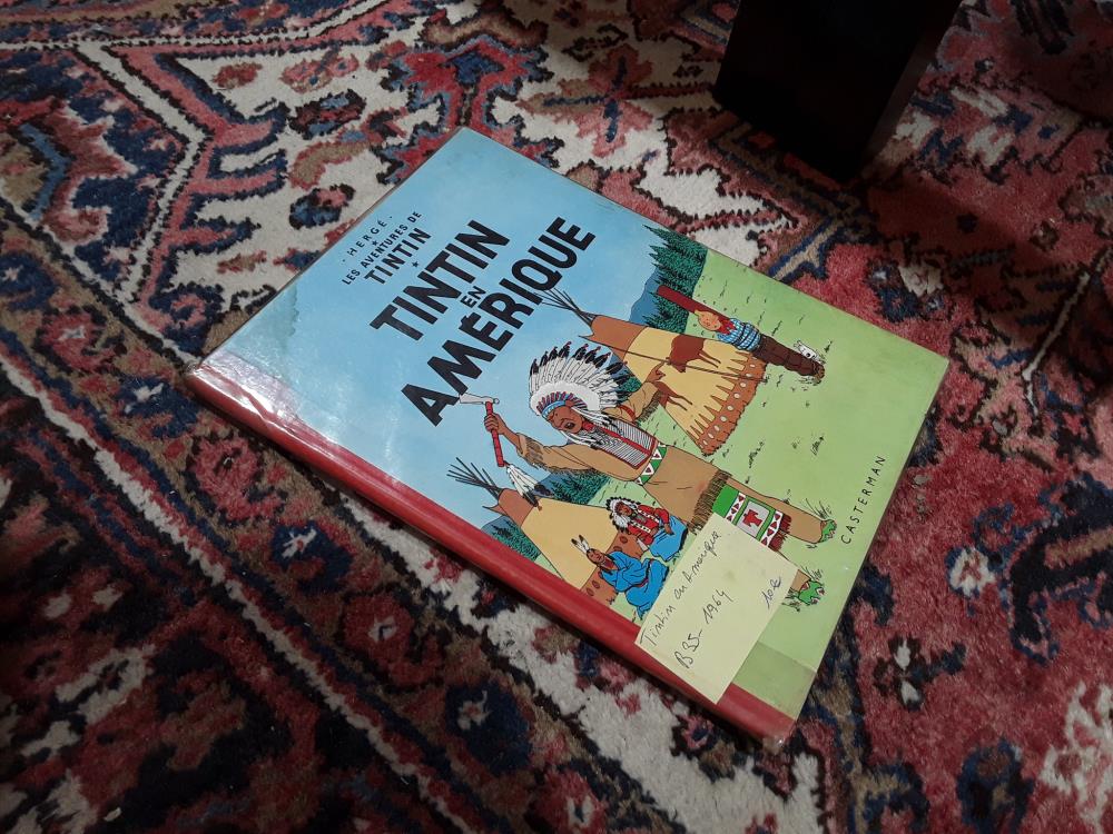 TINTIN EN AMÉRIQUE B35 1964
