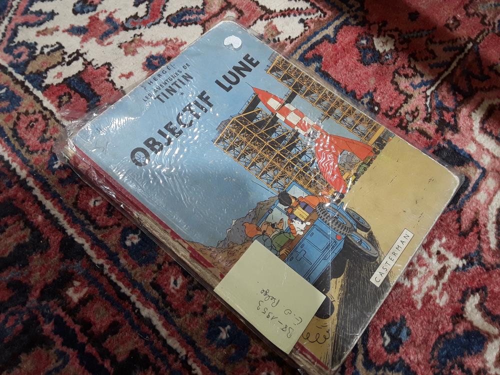 TINTIN OBJET LUNE E.O