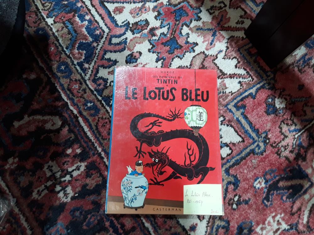 TINTIN LE LOTUS BLEU