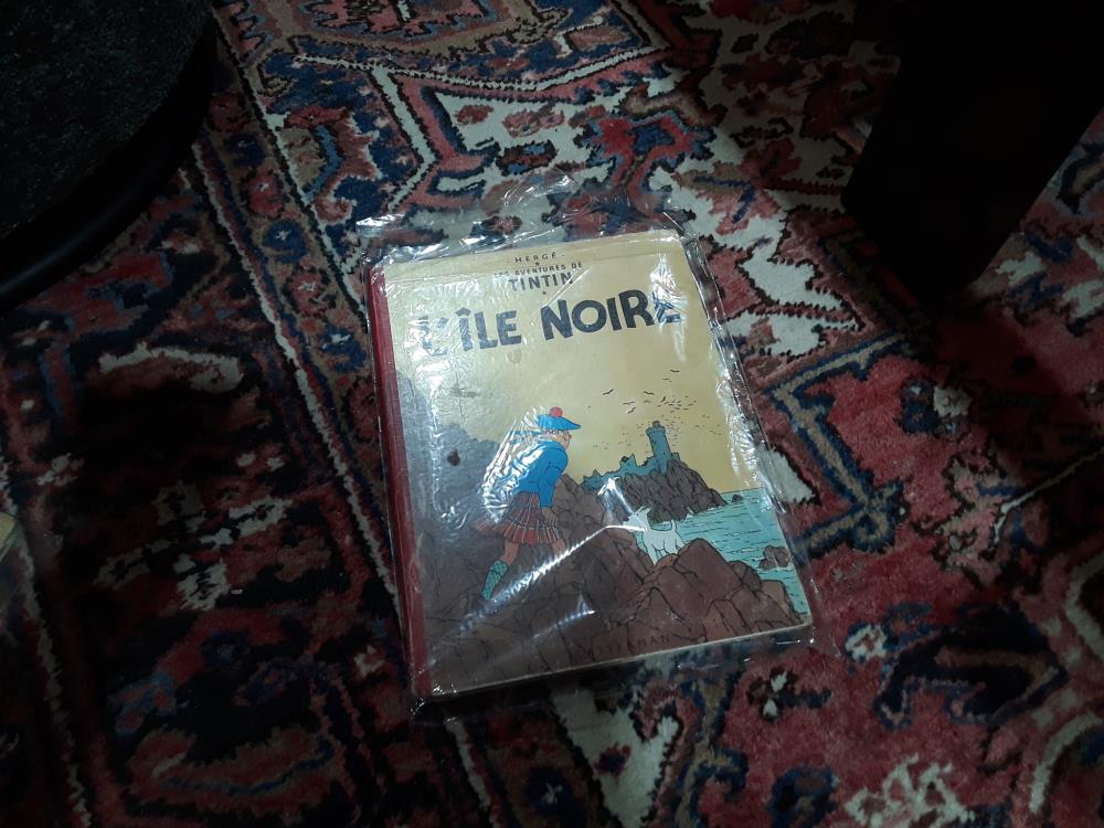 TINTIN L'ÎLE NOIR