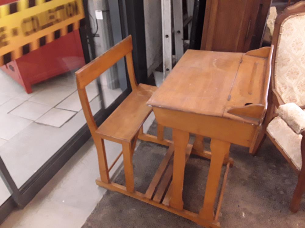 PUPITRE ENFANT VINTAGE DECO