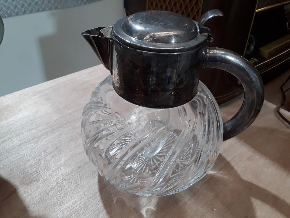 CRUCHE EN CRISTAL JUS DE FRUIT