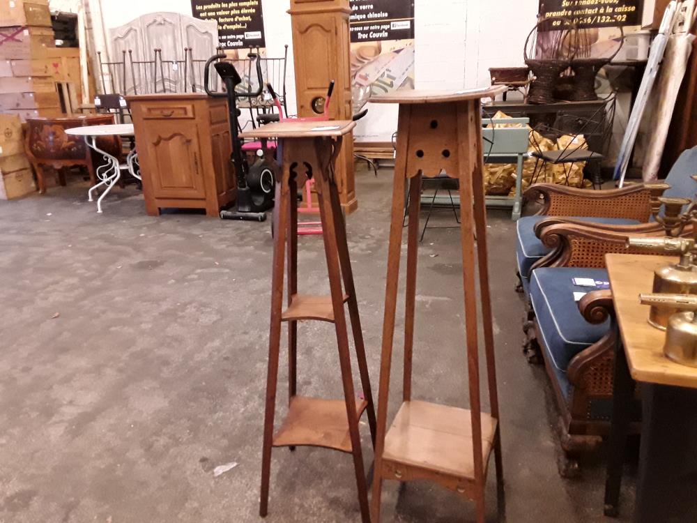 SELLETTE EN CHENE 1900