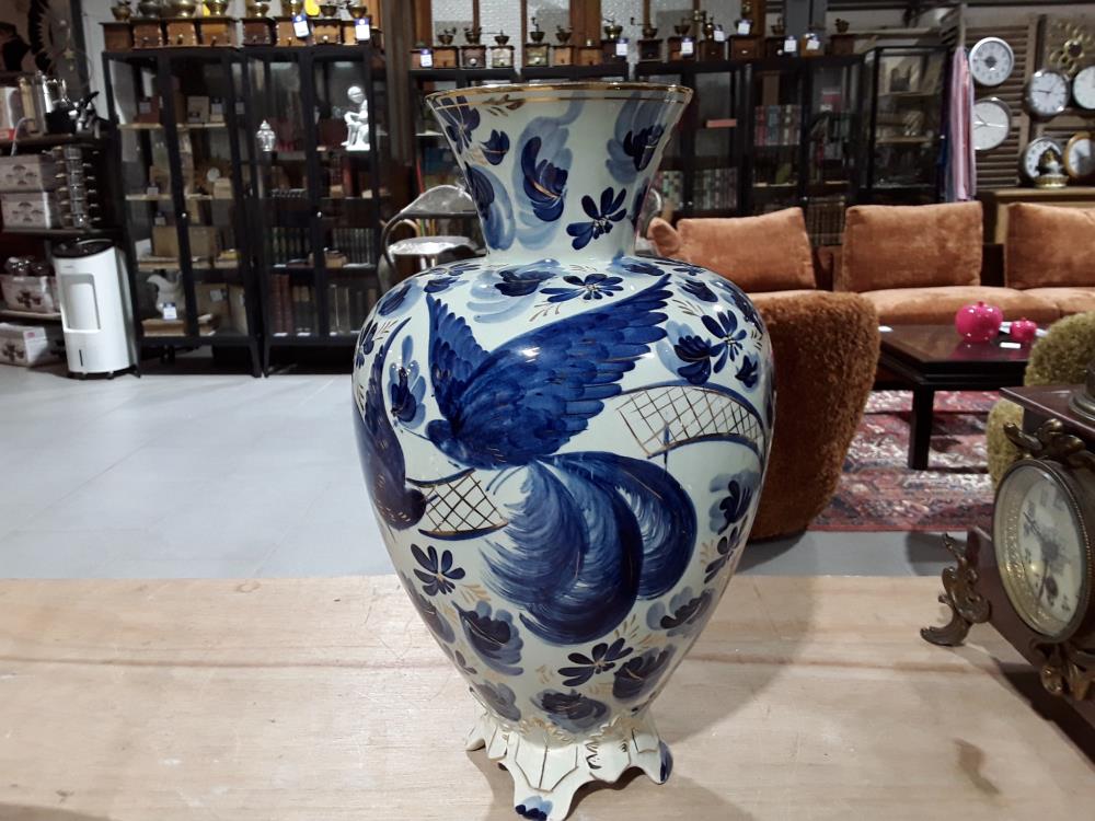 VASE EN FAIENCE BEQUET QUAREGNON 