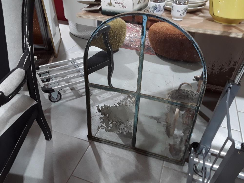 MIROIR METAL DECO VINTAGE 