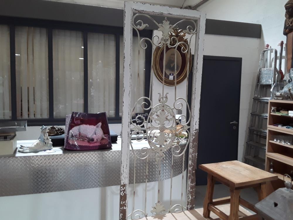 PORTE DECO METAL ET BOIS 