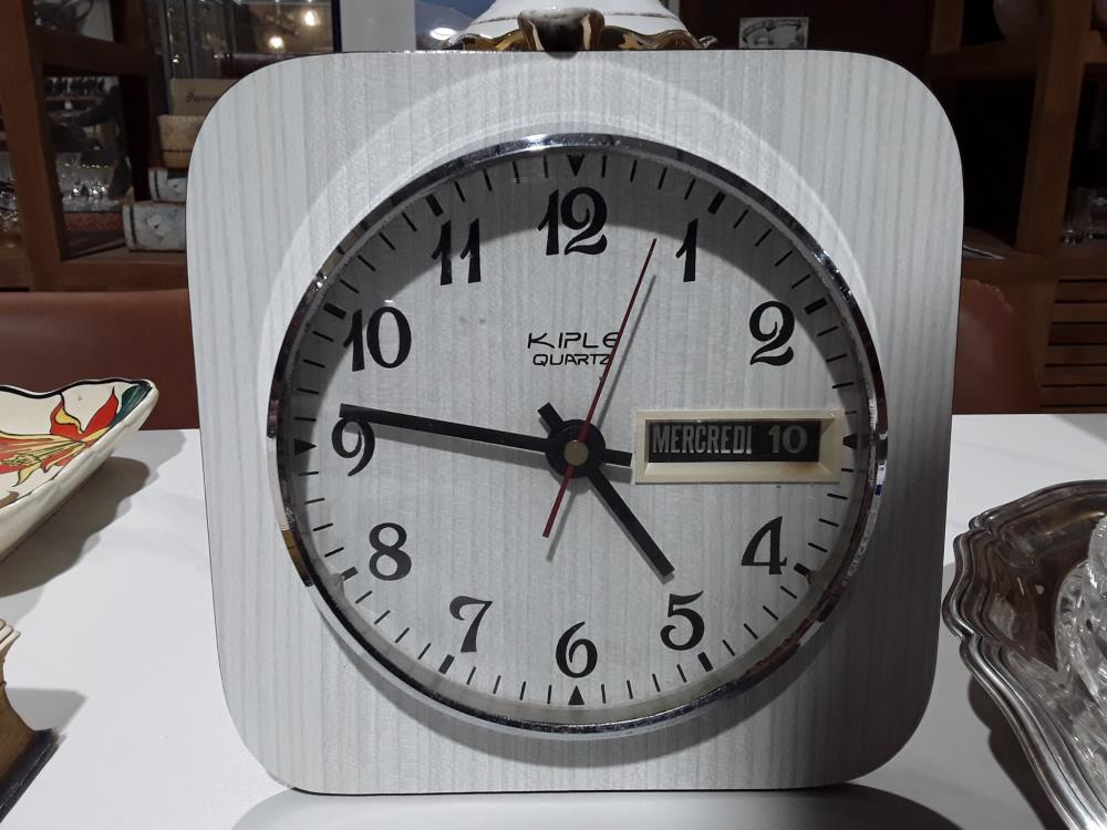 HORLOGE KIPLE QUARTZ ANNEE 60