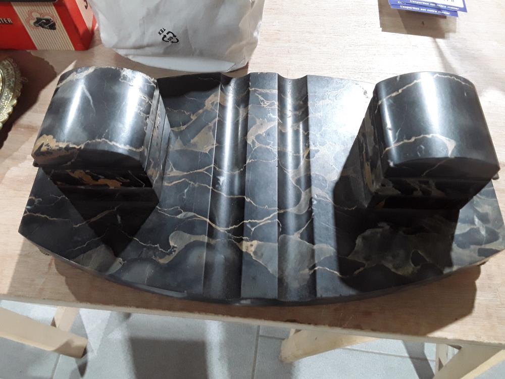 ENCRIER EN MARBRE NOIR (30)