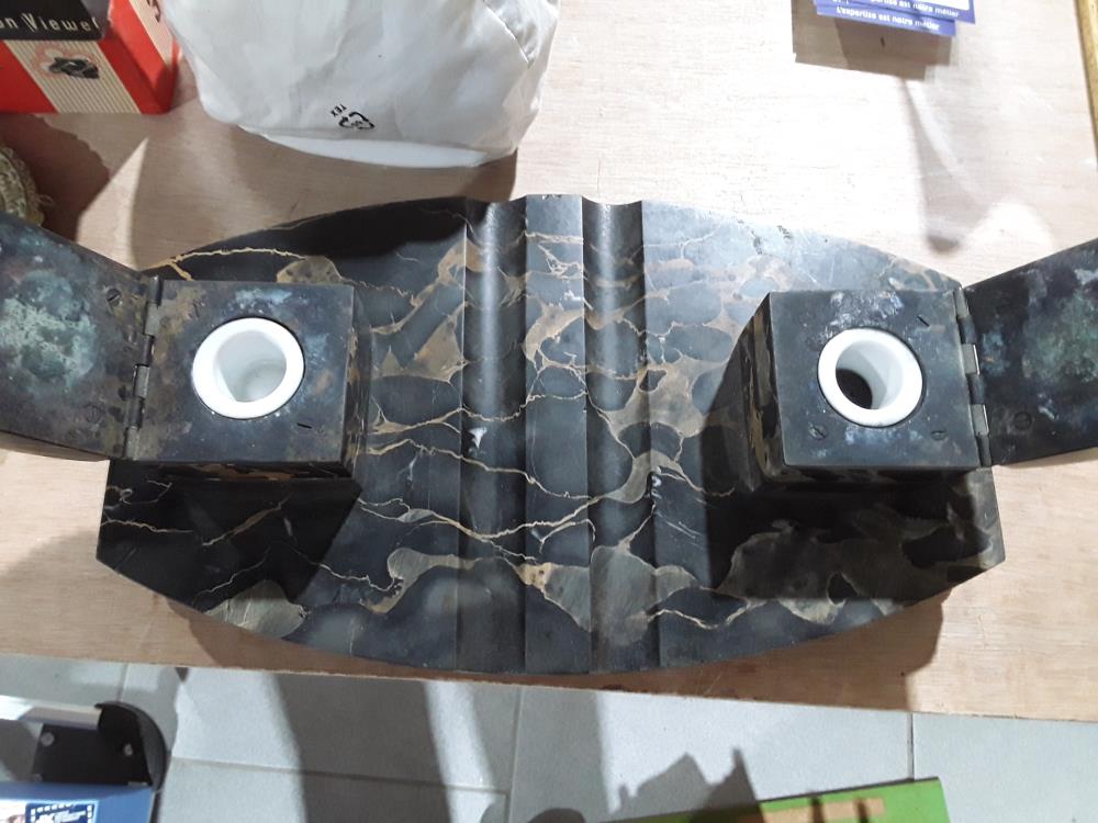 ENCRIER EN MARBRE NOIR (30)