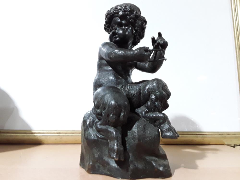 BRONZE ANCIEN ARCADIE MYTHOLOGIE GRECQUE 