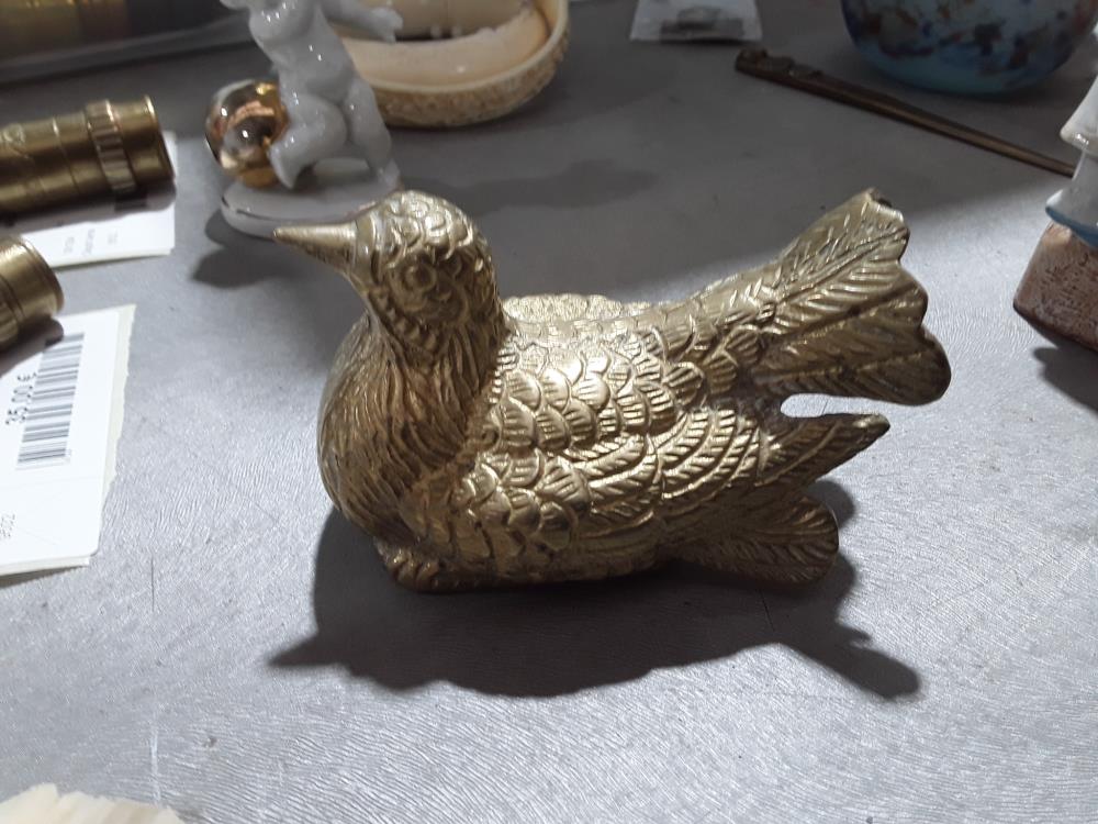 PRESSE PAPIER EN LAITON MASSIF 