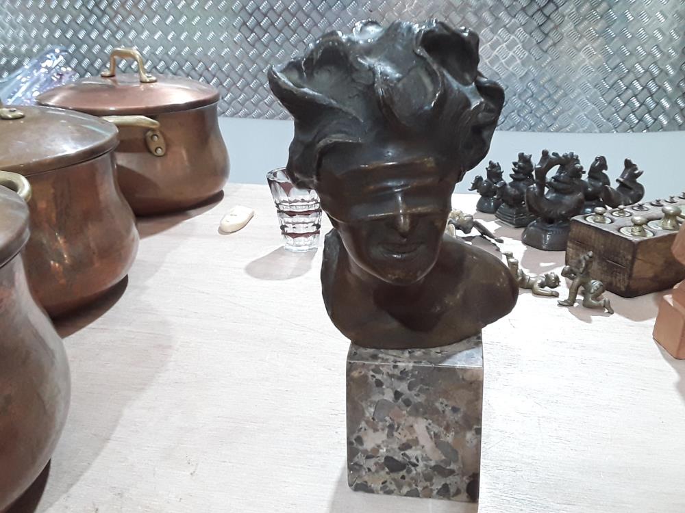 BRONZE DE LA DEESSE FORTUNA PAR AURISICCHIO VINCENZO