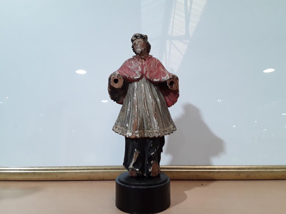 PERSONNAGE RELIGIEUX 18ÈME POLYCHROME 