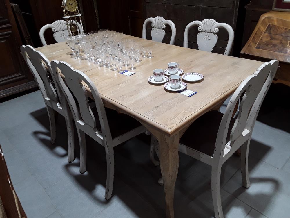 TABLE EN CHENE  MASSIF DE ST 1M/1M80